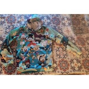 Sz L Kids/Tweens DUCKTALES characters Sweatshirt Preowned